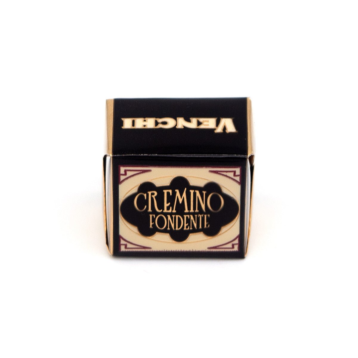 Venchi Cremino Fondente Dark Chocolate Almond & Gianduja Cubes