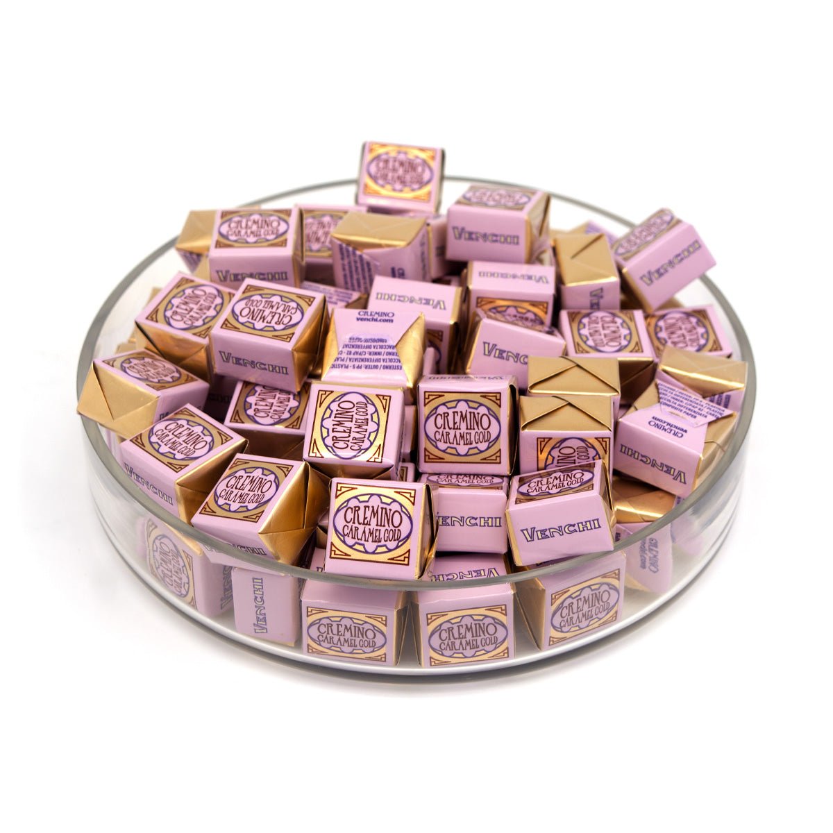 Venchi Cremino Gold Caramel Chocolate Cubes