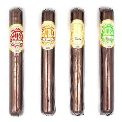 Venchi Candied Orange Peel & Ganache Chocolate Cigar - 100g