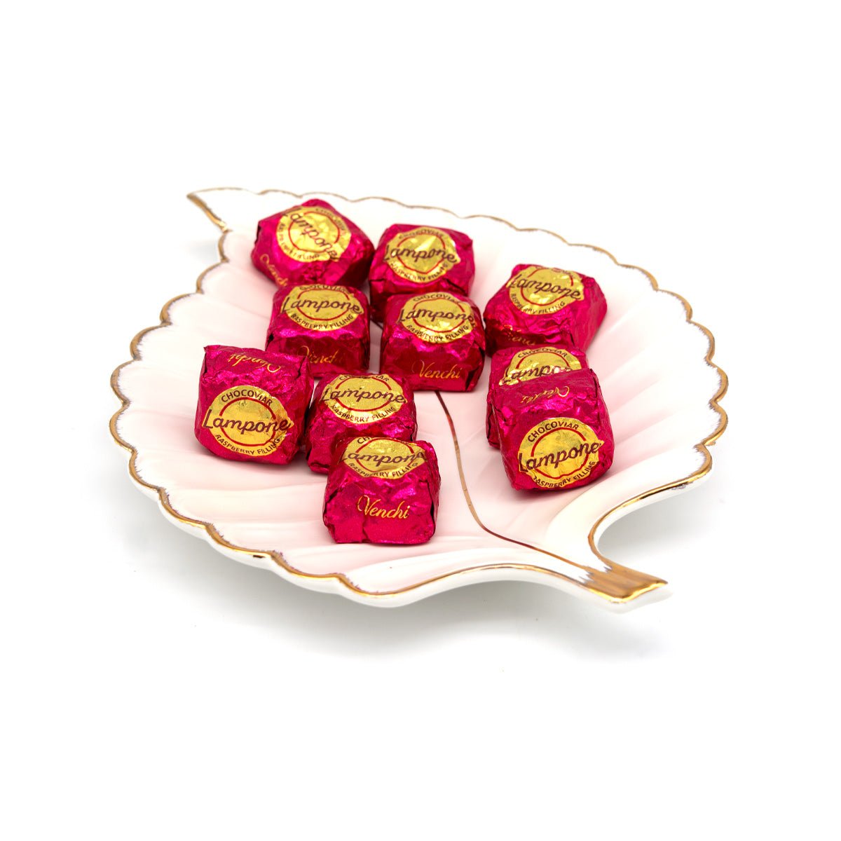 Venchi Cubotto Chocoviar Lampone Raspberry Dark Chocolate Cubes