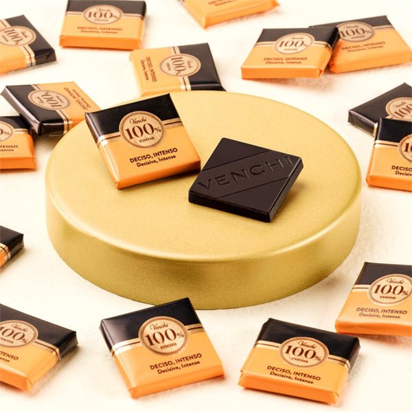 Venchi Deciso Intenso 100% Dark Chocolate Napolitains