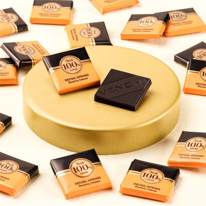 Venchi Deciso Intenso 100% Dark Chocolate Napolitains