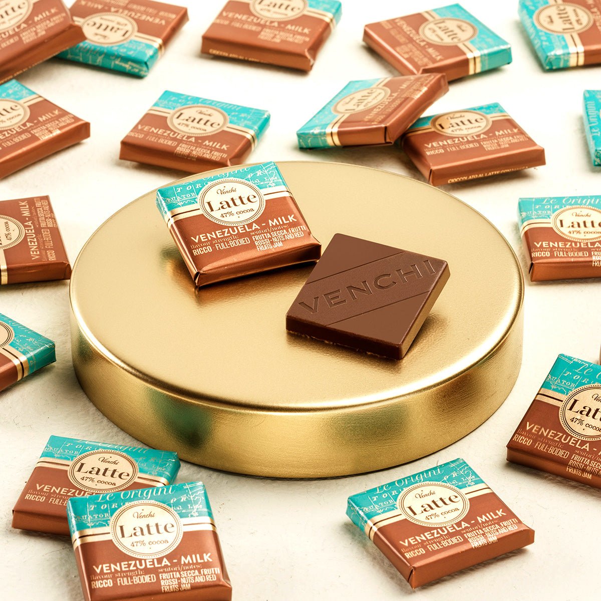 Venchi Granblend Venezuela 47% Milk Chocolate Napolitains