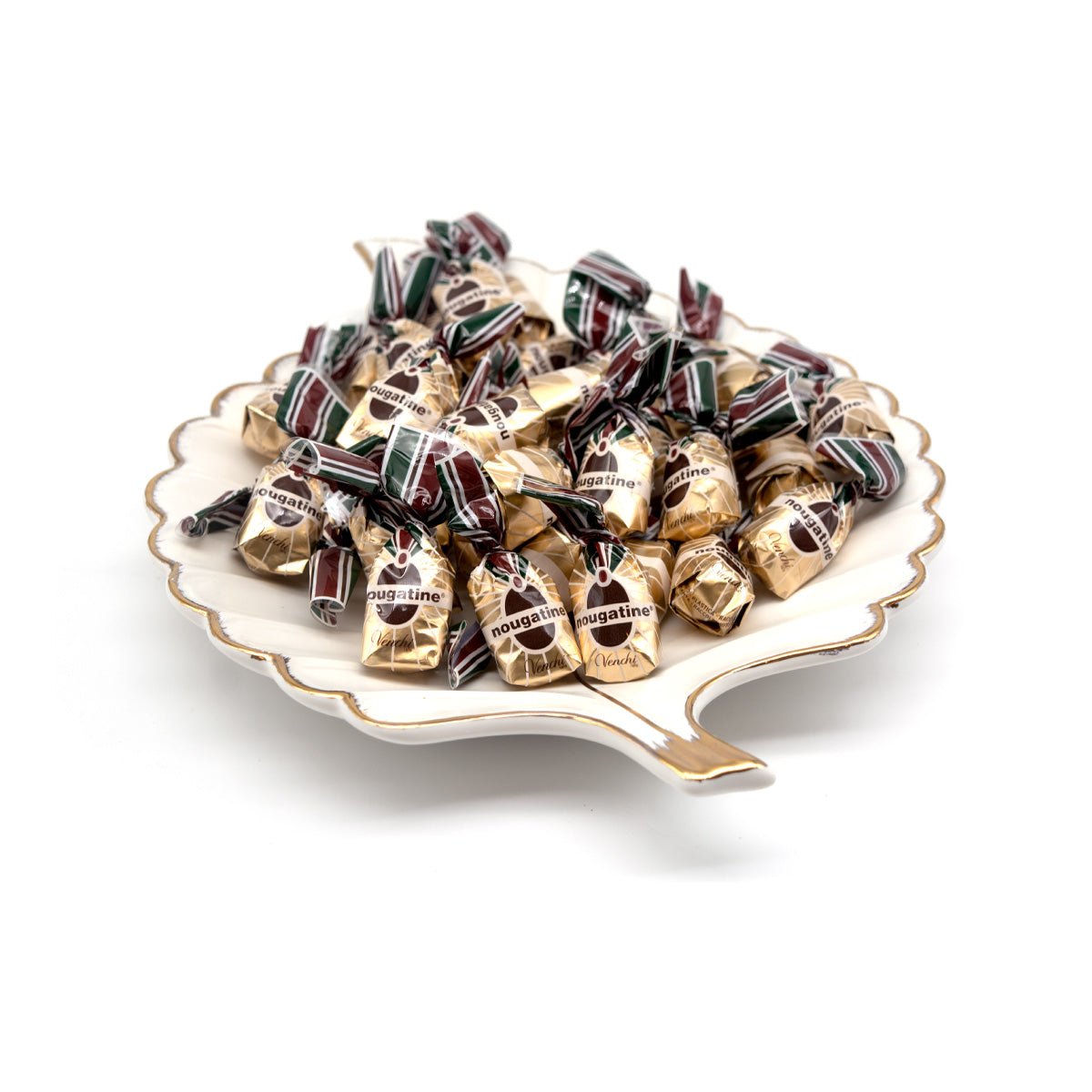 Venchi Nougatine Hazelnuts in 56% Dark Chocolate Bonbons