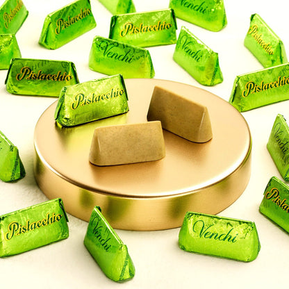 Venchi Pistacchio Gianduia Pistachio White Chocolate Giandujotti