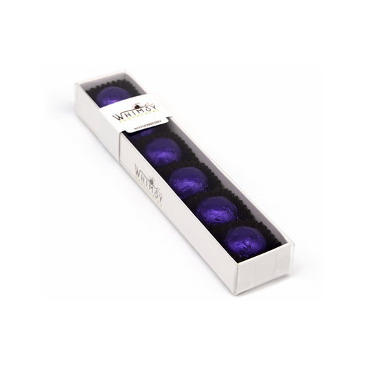 Whimsy Chocolates Boysenberry Dark Chocolate Meltaways - 6-piece