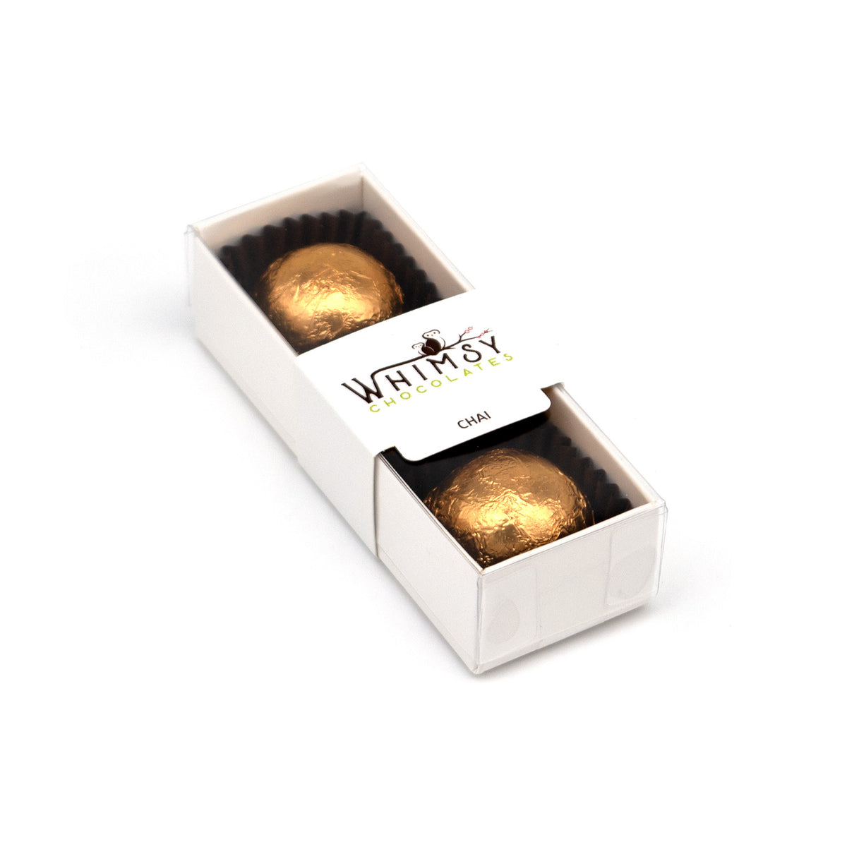 Whimsy Chocolates Chai Dark Chocolate Meltaways