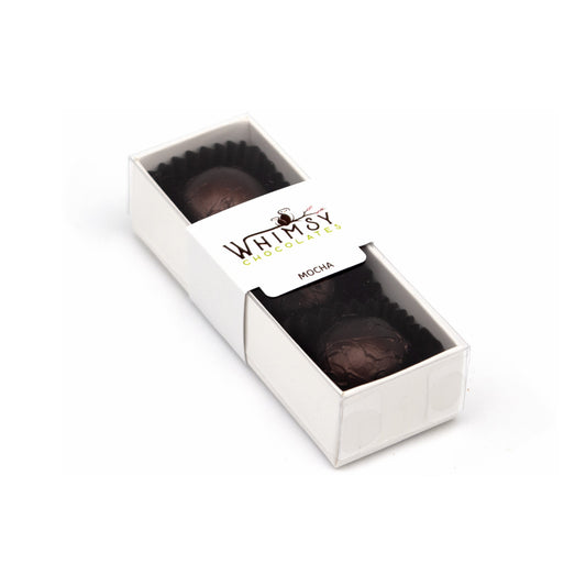Whimsy Chocolates Mocha Dark Chocolate Meltaways