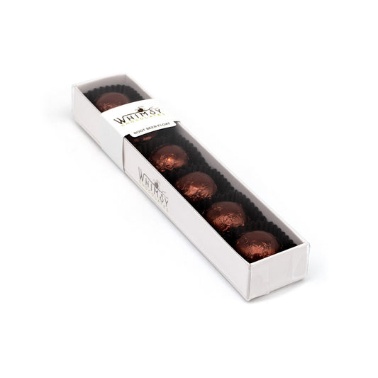 Whimsy Chocolates Root Beer Float White Chocolate Meltaways - 6-piece