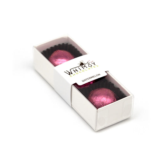 Whimsy Chocolates Watermelon White Chocolate Meltaways