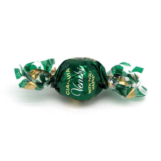 Venchi Whole Hazelnut in Gianduja Milk & White Chocolate Pearls